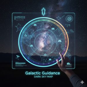 Galactic Guidance Dark Sky Map